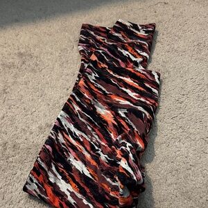 lululemon athletica Multicolor Patterned Leggings